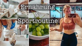 Meine Ernährung und Sportroutine Vlog