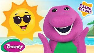 Mr Sun Sun Mister Golden Sun Song  Summer Weather for Kids  Barney and Friends