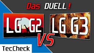 LG G2 vs. LG G3 Das DUELL  Jetzt den LG G2 oder später den LG G3 kaufen?  OLED.EX vs. MLA-OLED