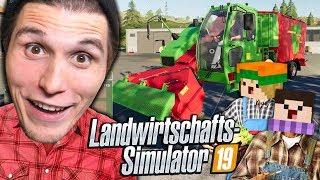 Diese MASCHINE füttert unsere Tiere  Landwirtschafts Simulator 2019 #02