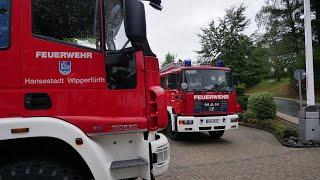 Drehleiter und Rüstwagen - Feuerwehr Wipperfürth-