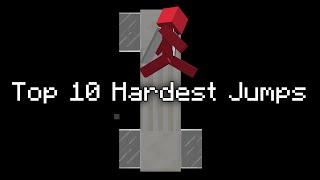 Top 10 Hardest Jumps - Minecraft Parkour