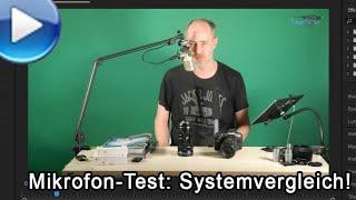 Mikrofon-Test Systemvergleich Großmembran dynamisch und Bügel-Funk-Mikro