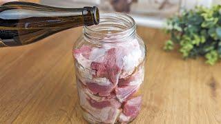 This trick will help you make meat that melts in your mouth Simple and very tasty