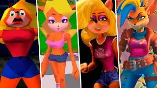 Evolution of Tawna in Crash Bandicoot Games 1996 - 2022