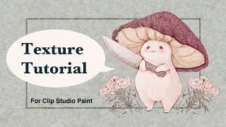 Texture Tutorial Clip Studio Paint