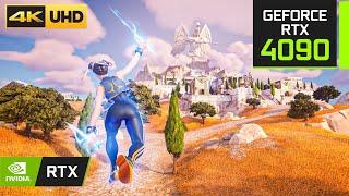 Fortnite Chapter 5 Season 2  RTX 4090 24GB  4K Max Settings RTX ON 