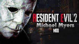 RESIDENT EVIL 2 REMAKE MOD  MICHAEL MYERS MR X