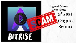 Proof that Bitrise is the biggest Scam token coin of 2021  BRISE