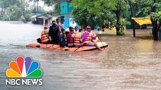 Floods And Landslides Leave Dozens Dead in Maharashtra India