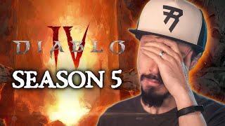 Why I Rage Quit Diablo 4 Season 5 PTR