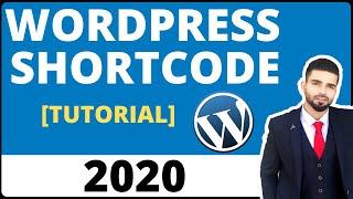 Wordpress Shortcode Tutorial How To Add Shortcodes in 2020