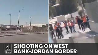 Three Israelis killed at West Bank-Jordan border