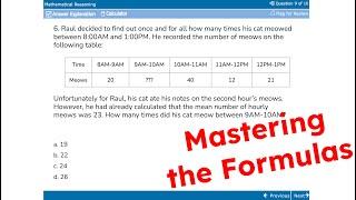 GED Math Mastering the Formulas