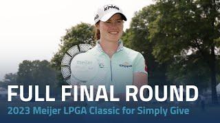 Full Final Round  2023 Meijer LPGA Classic for Simply Give