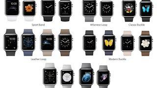 Evolution of the Apple Watch  2015- 2024.History of the Apple Watch