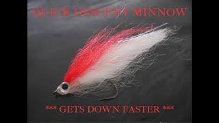 Tigerfish Fly * Quick Descent Minnow * Fast Sinking Streamer Fly