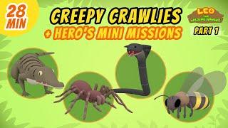 Creepy Crawlies Part 13 - Junior Rangers and Heros Animals Adventure  Leo the Wildlife Ranger