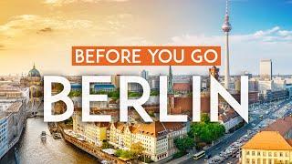 Things to know BEFORE you go to Berlin  Germany Travel Guide 4K