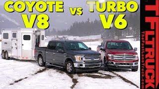 You Asked For It Ford F-150 V8 and EcoBoost V6 Take On The Worlds Toughest Towing Test