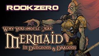 D&D Why you should play a merfolk in Dungeons & Dragons - Dnd Mermaid #Mermay character art Rookzer0