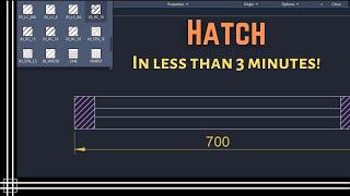 Autocad - How to use Hatch