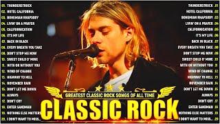 Aerosmith Nirvana ACDC Queen Bon Jovi Scorpions Guns N RosesBest Classic Rock Of 70s 80s 90s