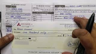 How To Fill Up Cheque Deposit Form  Cheque  HOW TO DEPOSIT CHEQUE IN YOUR BANK ACCOUNT #cheques