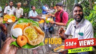 1000 People Eat Everyday  Highest Selling Breakfast in Bangalore  Street Food India