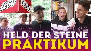 LEGO FANBOYS abkassieren PRAKTIKUM beim HELD DER STEINE im Legoladen