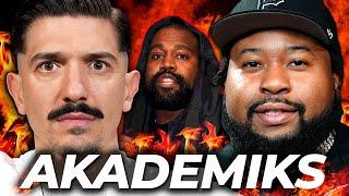 DJ Akademiks on Kanye’s Comeback Diddy vs 50 Cent Exposed & Adam 22 Wife Sharing Reaction