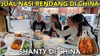 AKHIRNYA JUAL NASI RENDANG DI CHINA DAGING SAPINYA EMPUK ALHAMDULILLAH SEMUANYA PADA BILANG ENAK