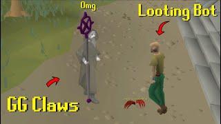 He dropped his bank in PvP... and a Looting Bot Stole it