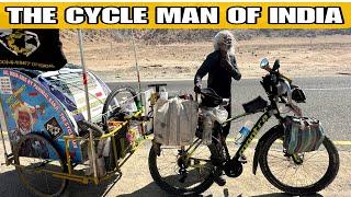 The Cycle Man of India  Parimal Kanji  Ladakh 2024