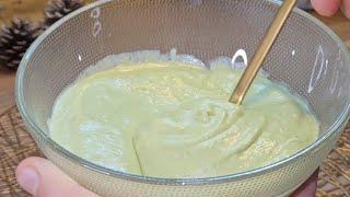 Avocadocreme - Avocadoaosse - Avocado Creme Rezept