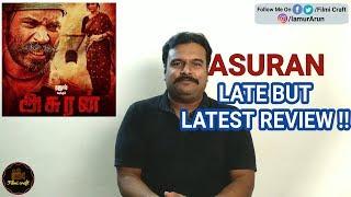 Asuran 2019 Movie Review by Filmi craft Arun  Dhanush  Vetrimaaran  Manju Warrier