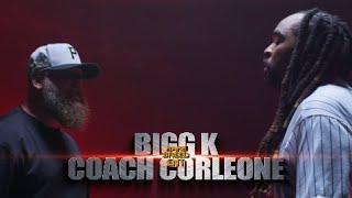 BIGG K VS COACH CORLEONE RAP BATTLE - RBE