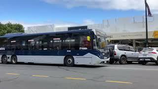 New ZealandNZ Auckland Bus - 83 From Takapuna to Browns Bay and Massey University 27.04.2024