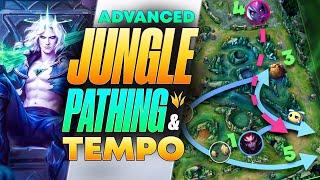 Advanced Jungle Pathing Every Player MUST Use - For ANY Jungler‍️ MUST KNOW Jungle Tempo Tips