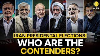 Iran Presidential elctions 2024 The contenders  WION Originals