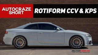 AUDI RS5 & TOYOTA 86 WHEELS  Rotiform CCV & KPS Wheels & Tyres  AutoCraze 2017