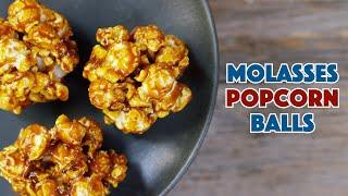 Molasses Popcorn Balls Recipe