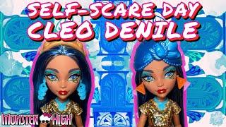 Monster High SELF SCARE DAY CLEO DE NILE Doll Unboxing & Review