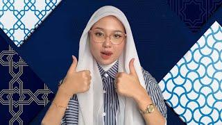 TUTORIAL CARA PAKAI JILBAB SEGI EMPAT PALING TOP SIMPLE CANTIK BANGET