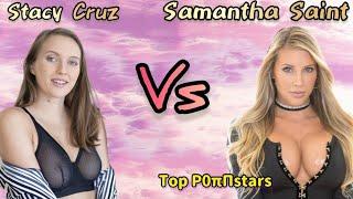 Samantha Saint vs Stacy Cruz  comparison between Stacy cruz and Samantha saint #entertainment #