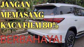 REVIEW KACA FILM 3M BLACK BEAUTY 80% FORTUNER GR SPORT