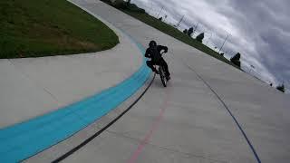 STL Velodrome May 2021 - Piaggio hybrid laps Saw engines like they were standing still