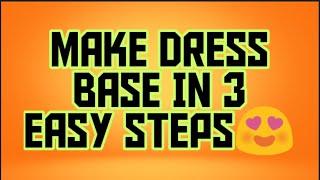 Dress Base In 3 Easy Steps  Laddu Gopal Dress Base Size-4  Easy Sew Base LADDU GOPAL PLANET