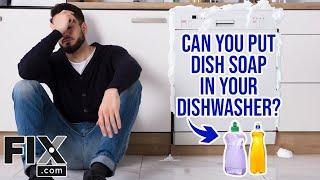 Can You Put Regular Dish Soap in Your Dishwasher?  FIX.com