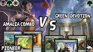 Amalia Combo VS Mono Green Devotion MTG Pioneer